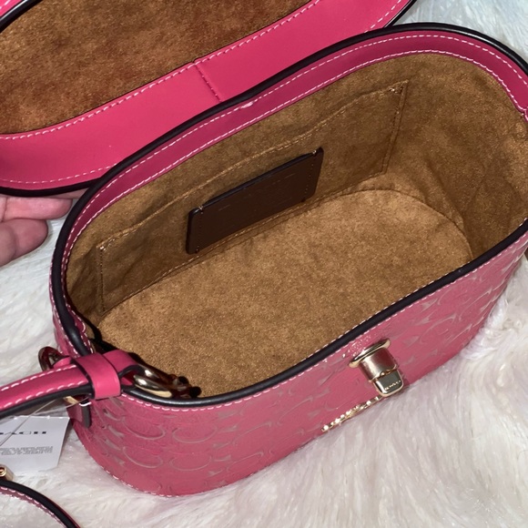 COACH bucket bag strawberry color  NWT - Picture 5 of 12